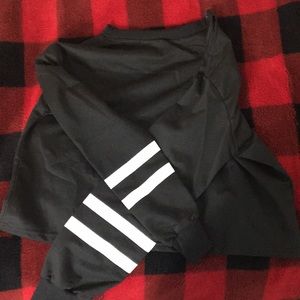 Black and white shirt